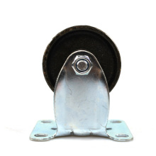 3 inch medium duty casters rigid iron casters wheels plate casters